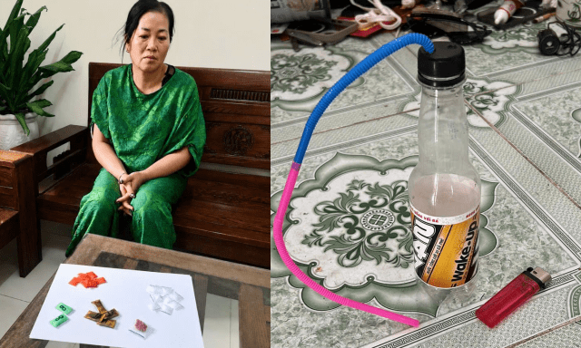  Triệu tập Nguyễn Thị Anh SN 1973, thu giữ 15 viên nén màu hồng ký hiệu “WY”