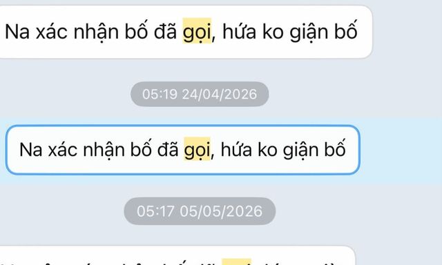 Ông bố ngày nào cũng nhắn đúng 1 tin sau khi gọi con dậy ôn thi, netizen đọc xong vừa cười vừa xúc động