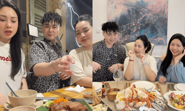 Hội bạn thân xe bồn”, “xe tải”, “xe Carnival” có nết ăn nũng nịu ai xem cũng khoái, 1 người là vợ BTV nổi tiếng VTV