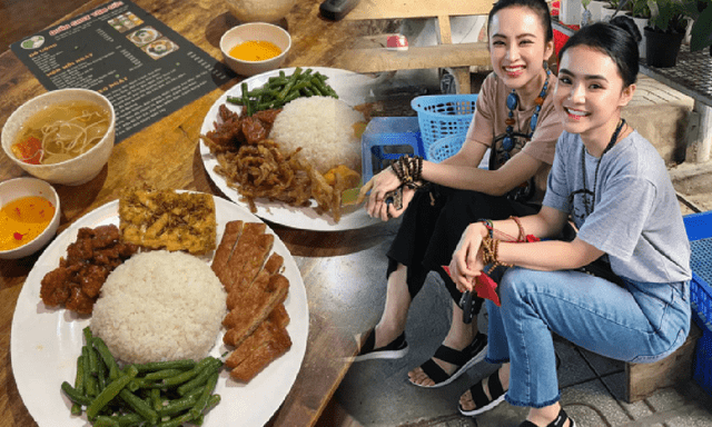 Quán chay tại TP.HCM của gia đình Angela Phương Trinh bán gần nửa thực đơn chỉ 30.000 đồng, giá được khen 