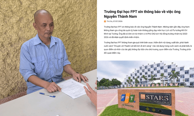 Trường Đại học FPT lên tiếng sau khi ông Nguyễn Thành Nam bị bắt tạm giam