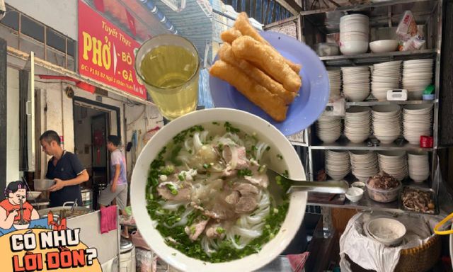 Giữa Hà Nội vẫn có quán phở 23.000 đồng, trà đá 2.000 đồng: Hơn 20 năm bán 