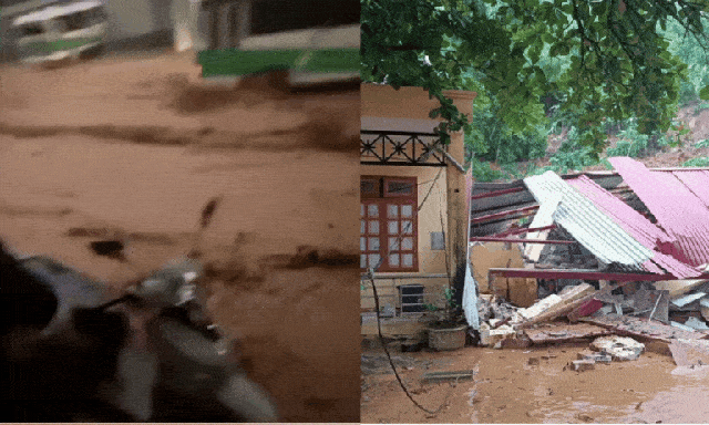 Sơn La sau cơn lũ trong đêm: Nhà bán trú trường tiểu học bị xô sập, bùn đất tràn vào nhà dân, nhiều tuyến đường tê liệt hoàn toàn