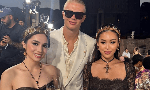Ái nữ tỷ phú Johnathan Hạnh Nguyễn gặp Erling Haaland
