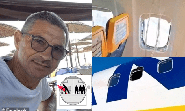 Vợ ôm chặt chân chồng bị hút nửa người khỏi máy bay Boeing 737-800 ở độ cao hơn 6.000 m: 