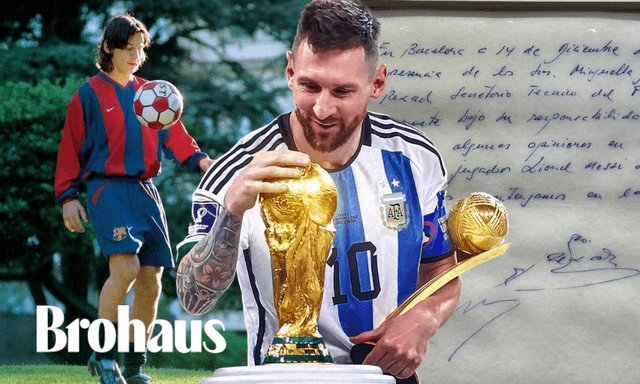 Tờ khăn giấy hơn 25 tỷ đồng của Messi
