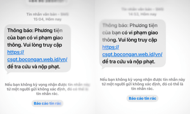 Công an khuyến cáo người dân đặc biệt lưu ý nếu điện thoại xuất hiện tin nhắn này