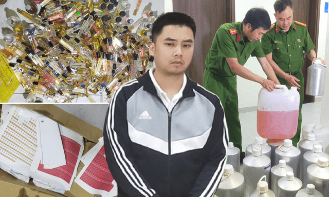 Khám xét khẩn cấp 7 địa điểm tại Thanh Hóa và Hà Nội, thu giữ hơn 620 lít hương liệu: Khởi tố 13 bị can