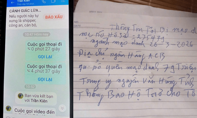 Người phụ nữ ở Hà Tĩnh chuẩn bị chuyển 79 triệu đồng vào tài khoản ACB, sự xuất hiện của nhóm người này đã chặn đứng giao dịch