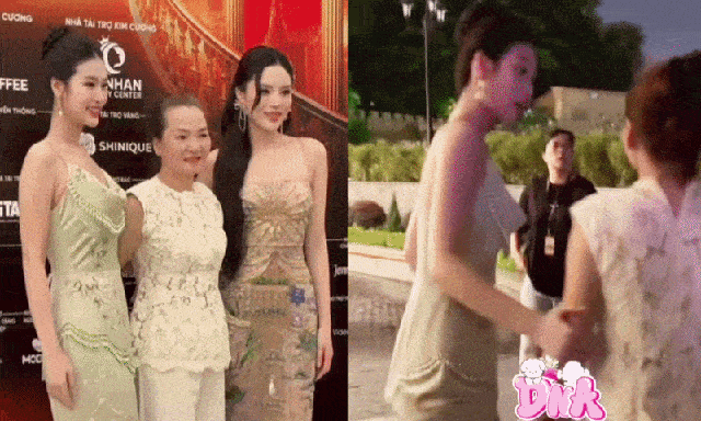 Clip lộ rõ mối quan hệ giữa Hoa hậu Đoàn Thiên Ân và mẹ Kỳ Duyên 