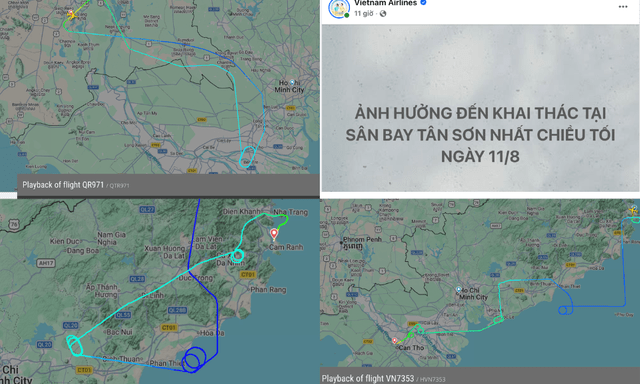 Nhiều máy bay lượn vòng, bị ảnh hưởng khi drone xuất hiện tại sân bay Tân Sơn Nhất 