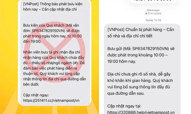 Công an thông báo đến tất cả những ai nhận được tin nhắn có nội dung sau