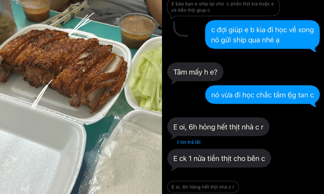 Tình trạng hiện tại của quán bánh tráng thịt heo bị tố giao 3 suất thành 6 suất, còn yêu cầu khách hoàn gấp hoặc trả thêm tiền