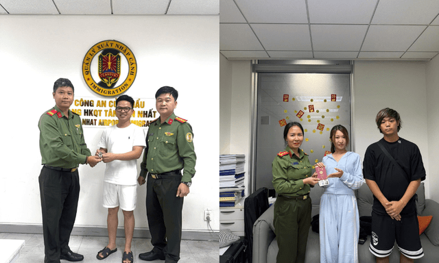 Công an xác minh túi xách chứa tiền mặt cùng nhiều tài sản có giá trị nằm rải rác quanh cảng hàng không quốc tế Tân Sơn Nhất