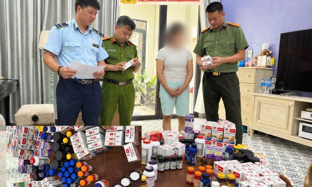 Kiểm tra hộ kinh doanh ở Ninh Bình, phát hiện 162 hộp thực phẩm chức năng với hơn 30 loại sản phẩm