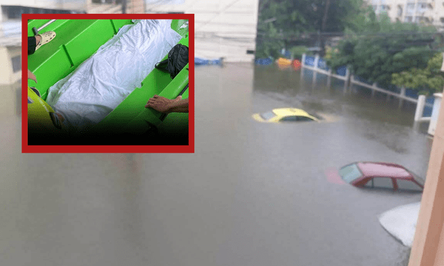 Người phụ nữ tử vong trong bãi đỗ xe ngập nước ở Thái Lan, nghi bị điện giật do rò rỉ
