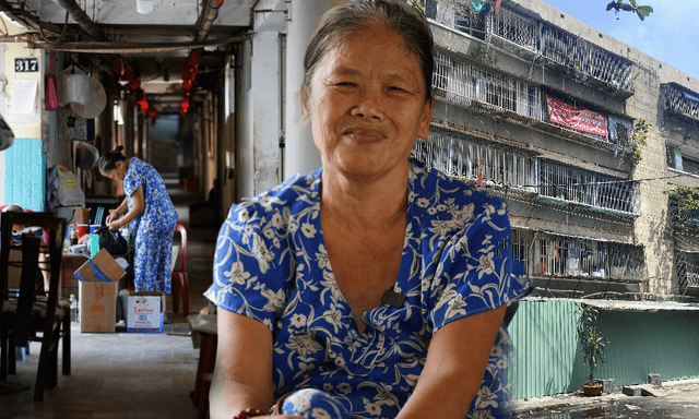 Những cư dân cuối cùng ở lại cư xá hơn 50 năm tuổi tại TP.HCM: 