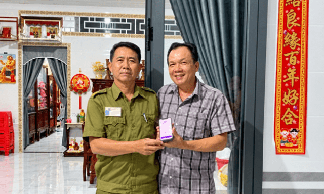 Tài khoản ông Lê Hoài Thanh SN 1980 phát sinh giao dịch 51.550.000 đồng, công an phối hợp xác minh