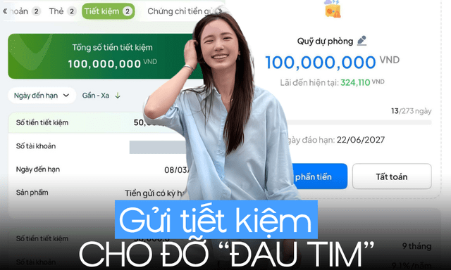 Mua 2 chỉ vàng cũng lỗ, đầu tư chứng khoán mất gần 3 tháng lương: Có tiền gửi ngân hàng lúc này là đỡ “đau tim” nhất?