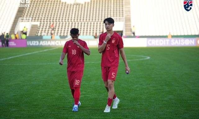 Thua ngược sau tấm thẻ đỏ tai hại, U23 Thái Lan dễ bị loại sớm tại giải châu Á