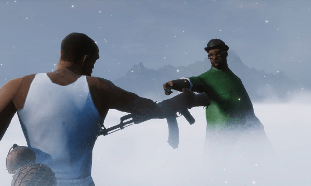 Fan GTA sáng tạo, mang nhân vật yêu thích vào trong Black Myth: Wukong, cầm súng 