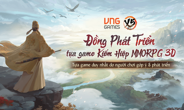 VNGGames ra mắt dự án game MMORPG Kiếm Hiệp X5 - một thế giới võ lâm do chính game thủ Việt Nam đồng phát triển