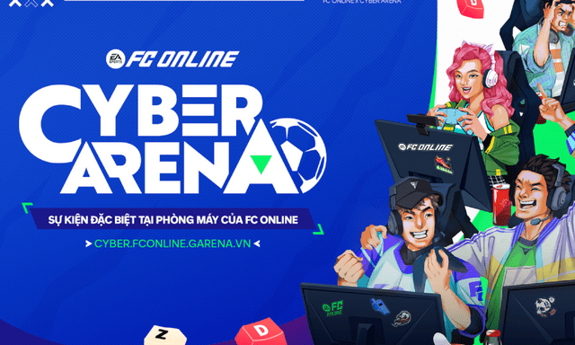 FC Online công bố dự án Cyber Arena - sự kiện đặc biệt dành riêng cho các phòng máy và người chơi tại phòng máy trên toàn quốc