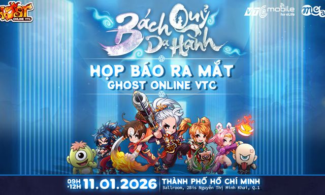 Ghost Online mở họp báo 