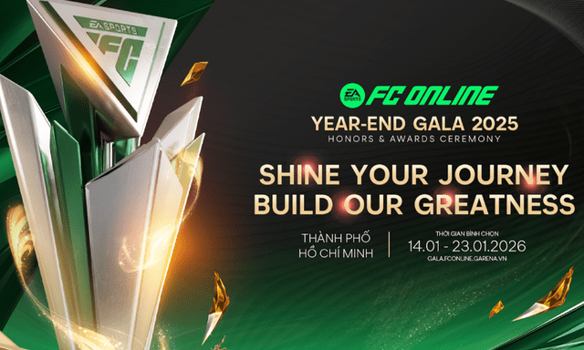 FC Online Year-End Gala 2025: Đêm hội tôn vinh hành trình kiến tạo vĩ đại