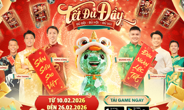 FC Mobile VN tung sự kiện “Tết Đủ Đầy” với loạt quà 