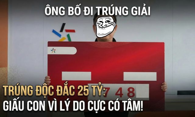 Trúng số độc đắc hơn 25 tỷ đồng, ông bố quyết giấu nhẹm không cho con biết vì một lý do khiến ai nấy đều nể phục
