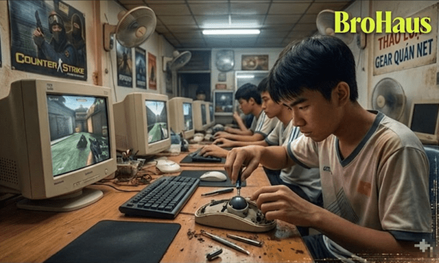 Từ bàn phím cao su và chuột bi Mitsumi huyền thoại đến những tiếng 