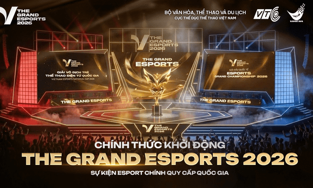 The Grand Esports 2026 hứa hẹn khuấy đảo cộng đồng game thủ Việt