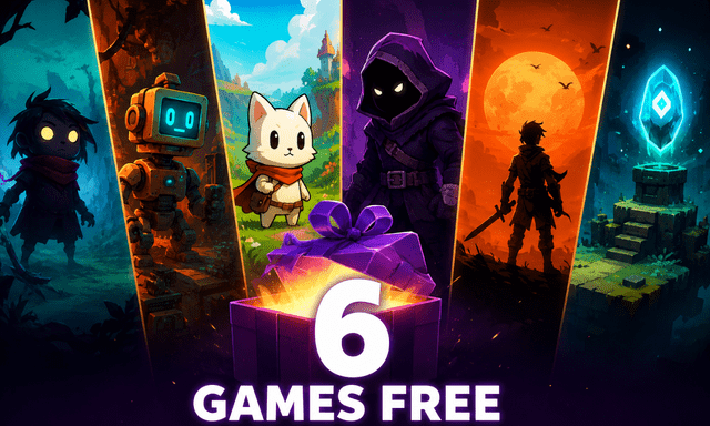 Game thủ PC nhận miễn phí gói 6 trò chơi miễn phí trên nền tảng này, tổng giá trị hơn 250.000 đồng