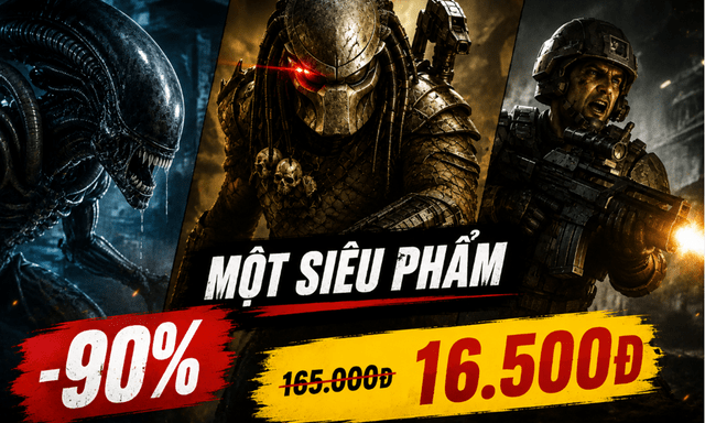 Một tựa game quá chất lượng đang được giảm giá 90% trên Steam, chỉ còn hơn 16.000 đồng