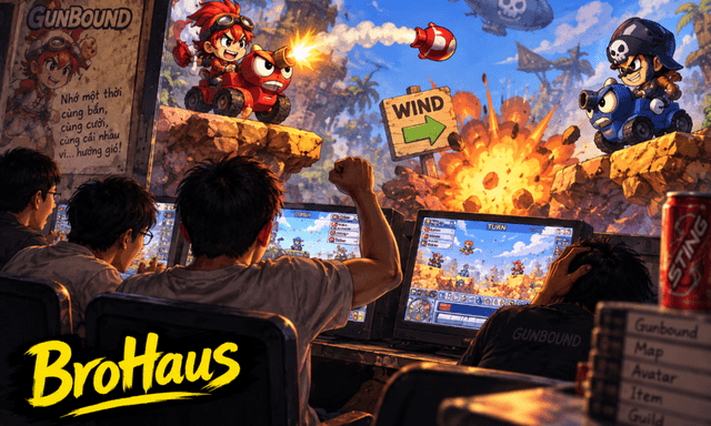 Gunbound - một thời game thủ Việt chưa biết rank là gì, thắng thua chỉ nằm ở một cơn gió