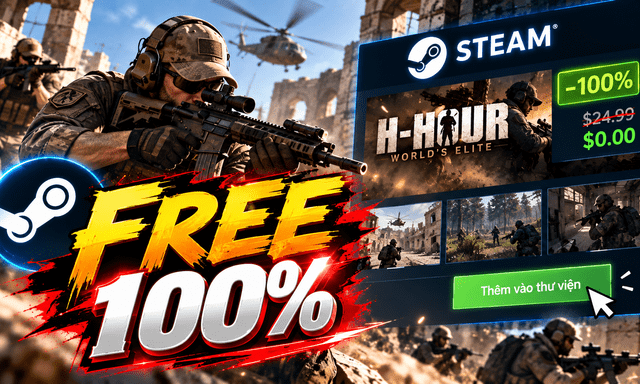 Từng bị xóa khỏi Steam suốt 3 năm, tựa game FPS này đã trở lại, người chơi nhanh tay nhận miễn phí 100%