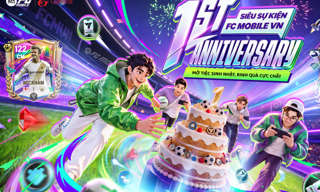 FC Mobile Việt Nam mang đến 2 huyền thoại MU nhân kỷ niệm 1 tuổi