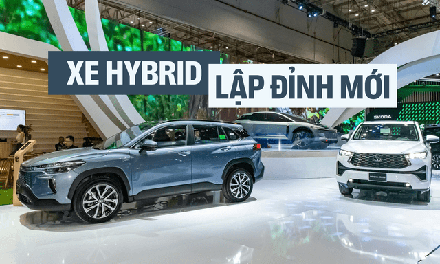 Xe hybrid bán kỷ lục tại Việt Nam tháng 10: Tăng 36%, Innova Cross vẫn đứng top, Corolla Cross bán vượt XL7