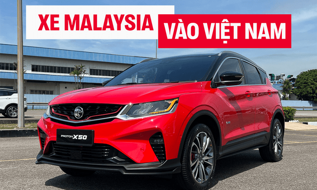 Xe Malaysia Proton X50 xuất khẩu sang Việt Nam: Đấu Xforce, Seltos bằng máy xăng 1.5L tăng áp mạnh 175 mã lực, giá quy đổi từ 488 triệu đồng