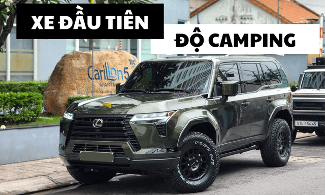 Lexus GX 550 đầu tiên Việt Nam độ camping: Riêng mâm lốp tốn gần 130 triệu đồng nhưng chỉ là khởi đầu, toàn bộ đặt hàng từ nước ngoài