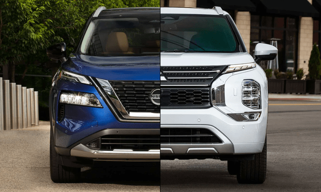 Nissan X-Trail mới được nhá hàng với 2 kiểu thiết kế: Một bản có ngoại hình y hệt… Outlander, dùng động cơ hybrid cắm sạc