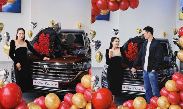 Bảo Thanh sắm VW Viloran sau khi đã có GLC và X4, Bảo Hân khen 'nhiều xe quá rồi đấy'