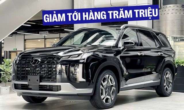 Hyundai giảm giá hàng loạt xe tháng 5: Palisade nay góp mặt giảm tới cả trăm triệu đồng, Accent giảm giá xuống tiệm cận Kia Morning