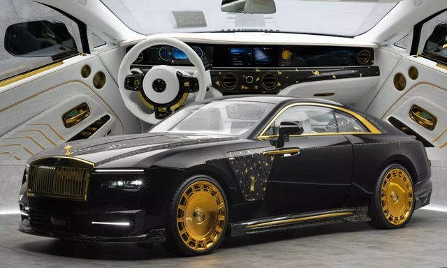Rolls-Royce Spectre bản độ ‘dát vàng’ này có hẳn loa ngoài phát âm thanh khi di chuyển gây tranh cãi