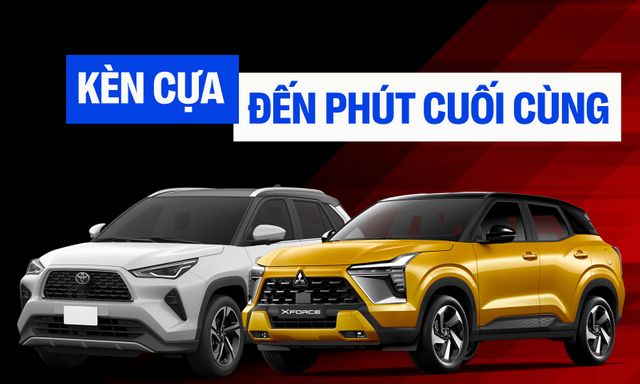 Mitsubishi Xforce so kè Toyota Yaris Cross đến phút cuối: Tưởng chừng buông xuôi nhưng cuộc đua chưa ngã ngũ