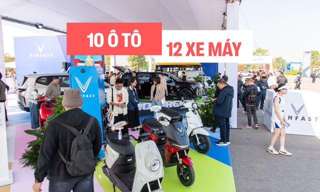 VinFast mang loạt xe hot đến trung tâm triển lãm lớn nhất Đông Nam Á: 10 ô tô, 12 xe máy, có mẫu tải điện đầu tiên thị trường