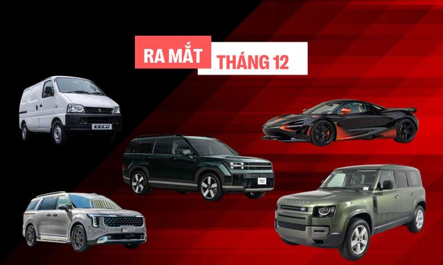 Điểm danh loạt xe ra mắt Việt Nam tháng cuối năm: Trải dài nhiều phân khúc, có cả siêu xe, thêm một mẫu tải van lần đầu xuất hiện