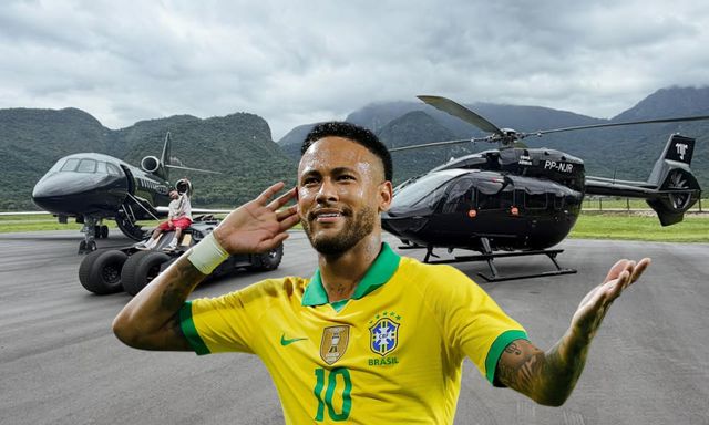Nhìn bộ sưu tập phương tiện của Neymar mới thấy siêu xe chỉ như ‘muối bỏ bể’: Riêng trực thăng và chuyên cơ đã ‘đốt’ gần 1.500 tỷ đồng