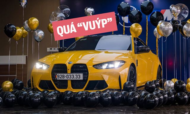Dân chơi Đà Nẵng sắm BMW M4 Competition bản mới đầu tiên Việt Nam với nhiều ‘option’ khủng cùng biển tứ quý đấu giá